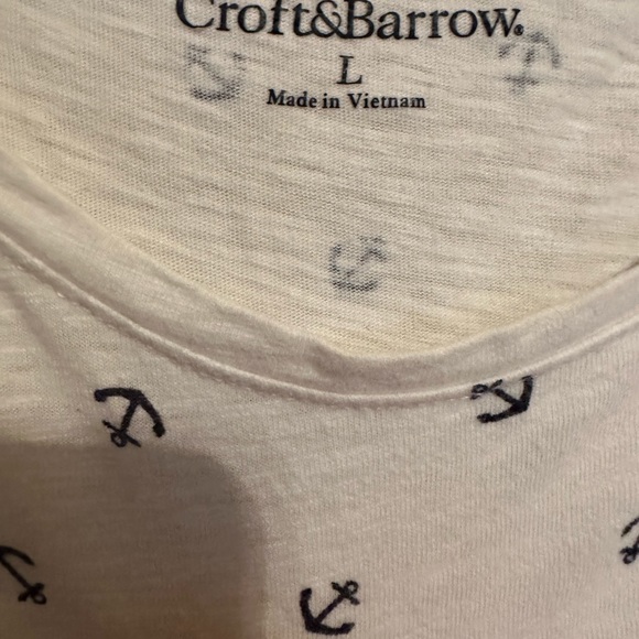 Croft & Barrow size Large cotton tee - Picture 2 of 3
